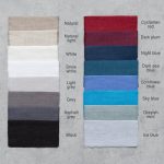 Baby Blue linen couch cover - Image 10