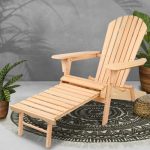 Gardeon Adirondack Outdoor Chairs Wooden Sun Lounge Patio Furniture - Image 6