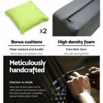 Gardeon 7PC Sofa Set Outdoor Furniture Lounge Setting Wicker Couches - Image 6