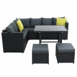 Gardeon Outdoor Furniture Patio Set Dining Sofa Table Chair Lounge - Image 3