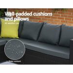 Gardeon Outdoor Furniture Patio Set Dining Sofa Table Chair Lounge - Image 7