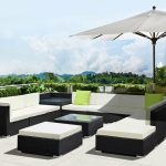 Gardeon 13PC Outdoor Furniture Sofa Set Wicker Garden Patio Lounge - Image 8
