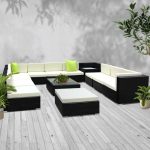 Gardeon 13PC Outdoor Furniture Sofa Set Wicker Garden Patio Lounge - Image 9