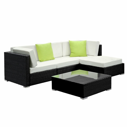 FF-SOFA-BK-5PC-AB-N-00.jpg Gardeon 5PC Outdoor Furniture Sofa Set Wicker Garden Patio Pool Lounge - Image 1