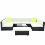 Gardeon 10PC Outdoor Furniture Sofa Set Wicker Garden Patio Lounge - Image 3