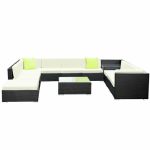 Gardeon 12PC Outdoor Furniture Sofa Set Wicker Garden Patio Lounge - Image 3