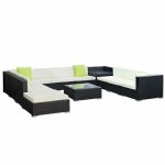 Gardeon 12PC Outdoor Furniture Sofa Set Wicker Garden Patio Lounge - Image 4