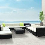 Gardeon 12PC Outdoor Furniture Sofa Set Wicker Garden Patio Lounge - Image 9