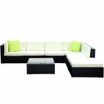 Gardeon 7PC Outdoor Furniture Sofa Set Wicker Garden Patio Pool Lounge - Image 3