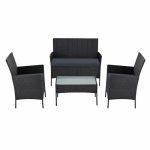 Gardeon Garden Furniture Outdoor Lounge Setting Wicker Sofa Patio - Image 3