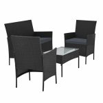 Gardeon Garden Furniture Outdoor Lounge Setting Wicker Sofa Patio - Image 4