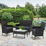 Gardeon Garden Furniture Outdoor Lounge Setting Wicker Sofa Patio - Image 8