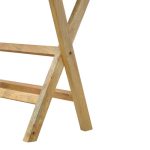 Butler Style Writing Desk with Foldable Legs - Image 7