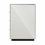 Artiss Mirrored Bedside Table Drawers Furniture Mirror Glass Presia - Image 4