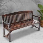 Gardeon 5FT Outdoor Garden Bench Wooden 3 Seat Chair Patio Furniture - Image 6