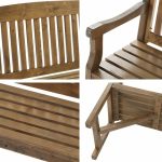 Gardeon Wooden Garden Bench Chair Natural Outdoor Furniture Décor - Image 5