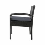 Gardeon Outdoor Furniture Dining Chairs Wicker Garden Patio Cushion - Image 4