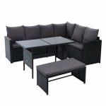 Gardeon Outdoor Furniture Dining Setting Sofa Set Wicker 8 Seater
