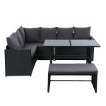 Gardeon Outdoor Furniture Dining Setting Sofa Set Wicker 8 Seater - Image 3