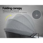 Gardeon Sun Lounge Setting Wicker Lounger Day Bed Outdoor Furniture - Image 5