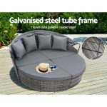 Gardeon Sun Lounge Setting Wicker Lounger Day Bed Outdoor Furniture - Image 4