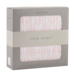 Matchstick Hearts Crib Sheet - Image 3