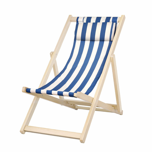 WOOD-B-BC-6021T-BW-00.jpg Gardeon Outdoor Furniture Sun Lounge Beach Chairs Deck Chair Folding - Image 1