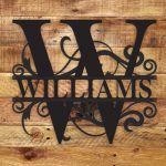 Fancy Monogram - Metal Wall Art/Decor - Image 4