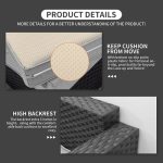 7 PCS Outdoor Furniture Sets 60000BTU 45-Inch Outdoor Propane Fire Pit - Image 3