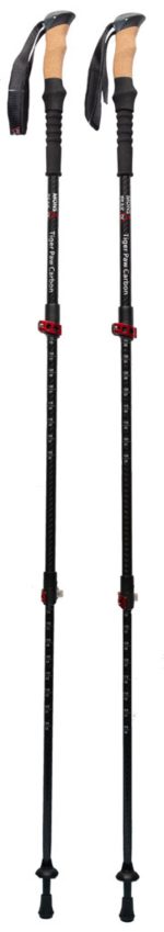 Mons Peak IX Tiger Paw Carbon Trekking Poles - Image 2