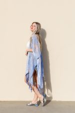 Velvet Mesh Tapestry Kimono - Image 6