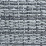 Outsunny 4Pcs Rattan Sofa Set Patio Wicker Furniture Garden Lawn Chair - Image 5