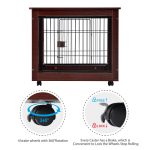 Furniture Style Pet Dog Crate Cage End Table - Image 2