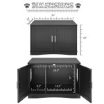 Cat Litter Box Enclosure Furniture - Image 3
