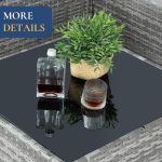 7 Pieces Outdoor Patio Furniture Set, Wicker Sectional Sofa Set Rattan - Image 5