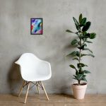 Abstract Framed matte paper poster - Image 2