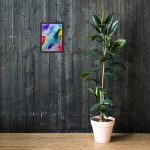 Abstract Framed matte paper poster - Image 4