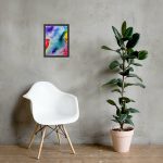 Abstract Framed matte paper poster - Image 5