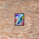 Abstract Framed matte paper poster - Image 6