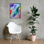 Abstract Framed matte paper poster - Image 8