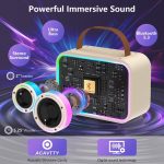 JYX D30 Karaoke With 2 Microphones&Bluetooth Speaker With Wireless - Image 7