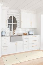 Gray Malin Llama Dot Ivory & Blue Tufted Rug - Image 3