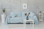 Woodrose linen couch cover - Image 5