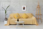Woodrose linen couch cover - Image 7