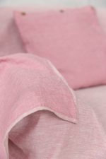 Woodrose linen couch cover - Image 3