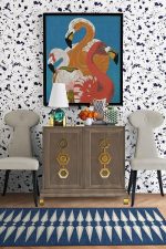 Jonathan Adler Carnaby Admiral Blue Tufted Rug - Image 3