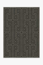 Jonathan Adler Greenwich Soft Black Tufted Rug - Image 4