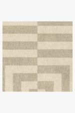 Jonathan Adler Op Art Natural Tufted Rug