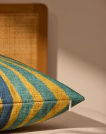 Outdoor Picnic Plaid Rug in PANTONE™ True Blue - Image 2