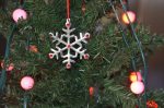 Snowflake Christmas Tree Ornament Decorations Set of 4 - Image 4